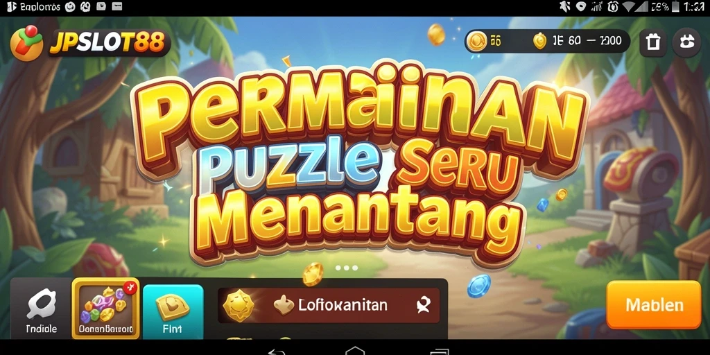 Tampilan gameplay JPSLOT88 yang menarik dan penuh warna.