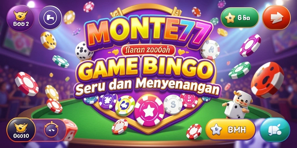 Tampilan gameplay seru dan interaktif di MONTE77.