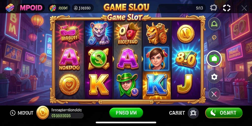 Tampilan menarik dari gameplay Slot MPOID yang seru.