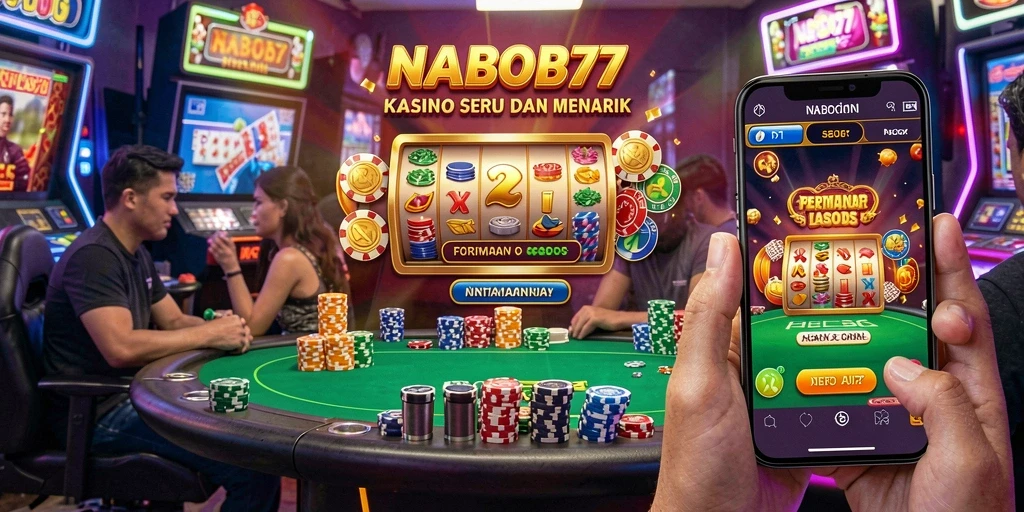 Tampilan gameplay NABOB77 dengan grafis yang menakjubkan dan fitur menarik.