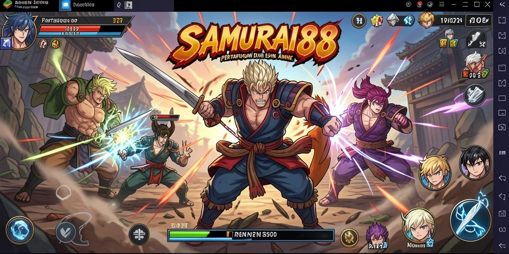 Tampilan menarik dari gameplay SAMURAI88 dengan aksi seru.
