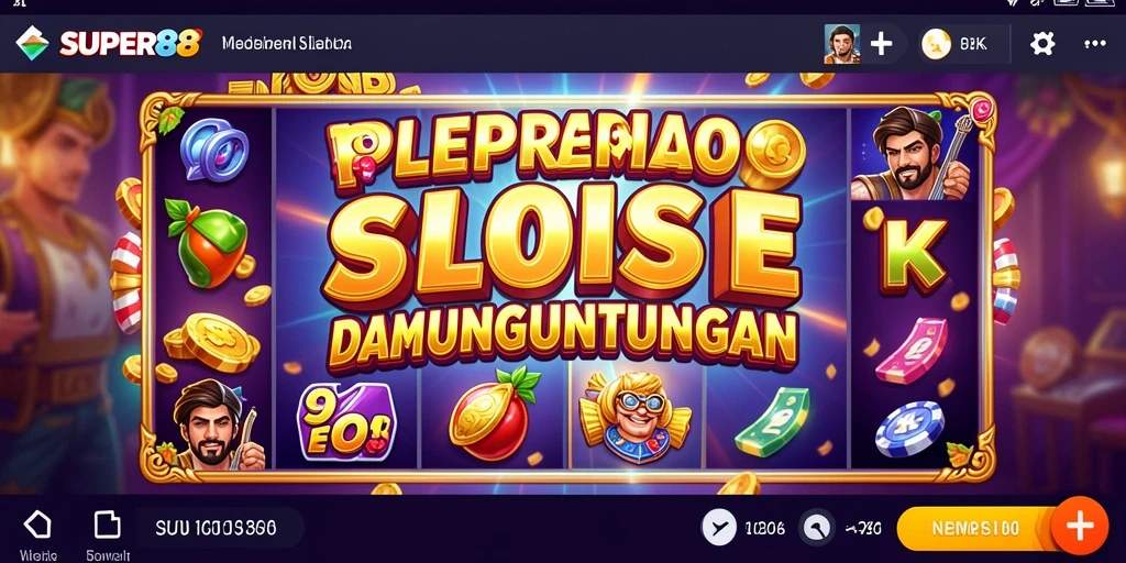 Screenshot gameplay dari <strong>SUPER88</strong> menampilkan keseruan permainan slot.