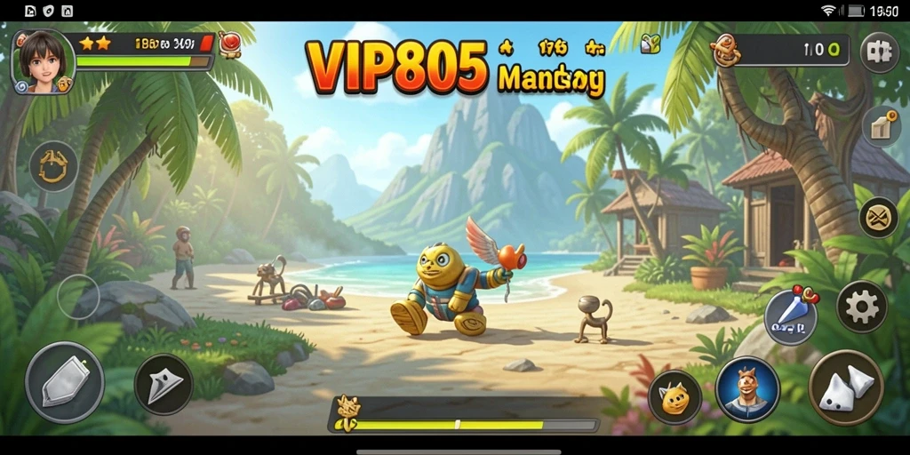 Screenshot gameplay <strong>VIP805</strong> yang menunjukkan keseruan permainan santai.